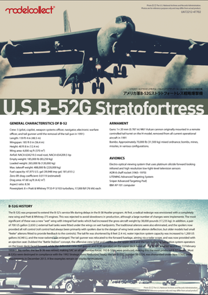 Modelcollect UA72212 USAF B-52 Stratofortress strategic Bomber new version 1/72 – image 5
