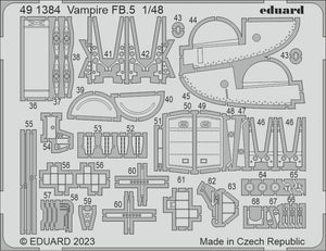 Eduard 491384 Vampire FB.5 Airfix 1/48