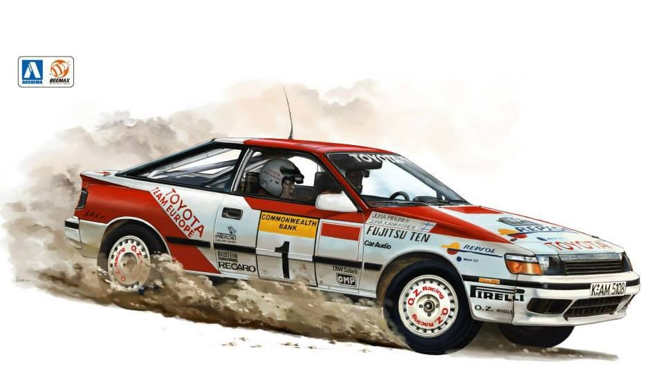 Beemax 24001 Toyota Celica GT-FOUR (ST165) VAINQUEUR DU RALLYE D&amp;#39;AUSTRALIE 1989 1/24