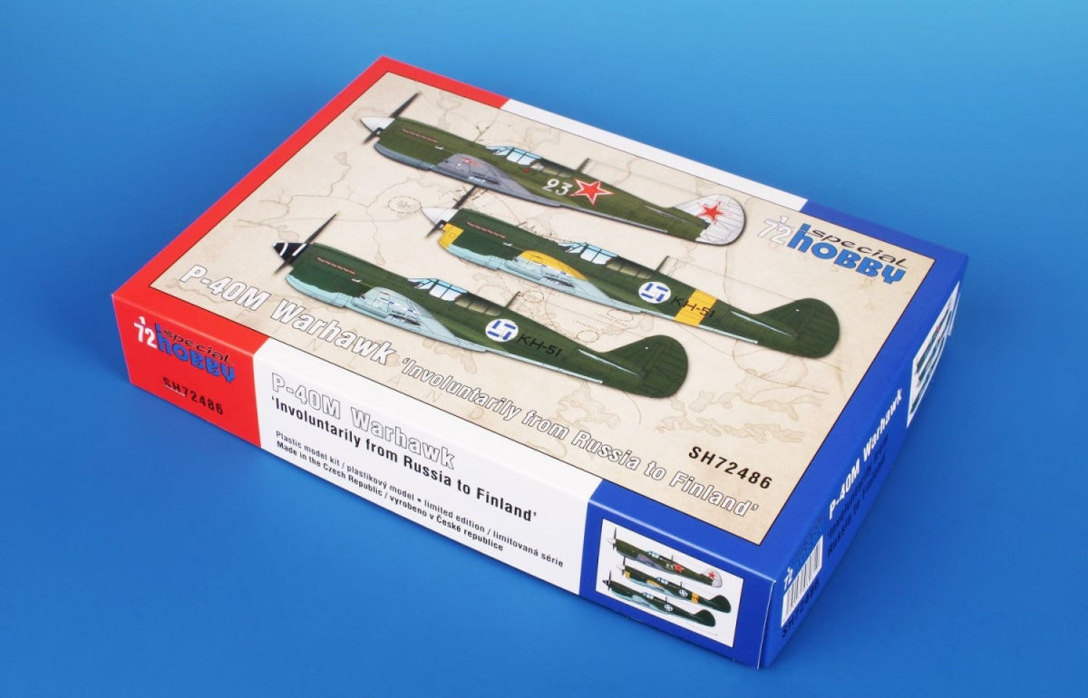 Special Hobby 72486 P-40M Warhawk &amp;#39;Involuntarily From Russia To Finland&amp;#39; 1/72 – zdjęcie 12
