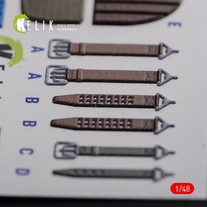 KELIK K48085 KI-21 interior 3D decals for ICM kit 1/48 – zdjęcie 11
