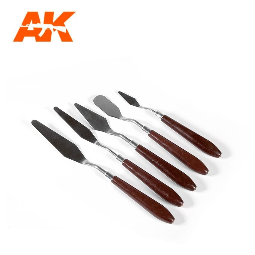 AK Interactive AK9051 MODELING SPATULAS SET – zdjęcie 2