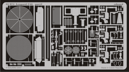 Eduard 35974 Leopard 2A6 1/35 Italeri, Revell – zdjęcie 2
