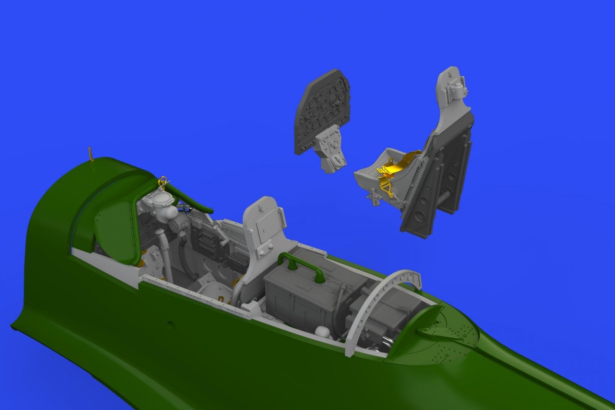 Eduard 648489 P-51D-5 cockpit 1/48 EDUARD – zdjęcie 3