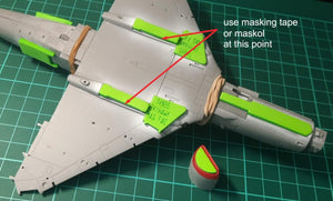 Omask 74895 A-4 Skyhawk wheelbay plugs (for Magic Factory) 1/48 – zdjęcie 2