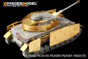 Voyager Model PE35409 WWII German Pz.Kpfw.IV Ausf.G basic w/smoke discharger For DRAGON 1/35 – image 3
