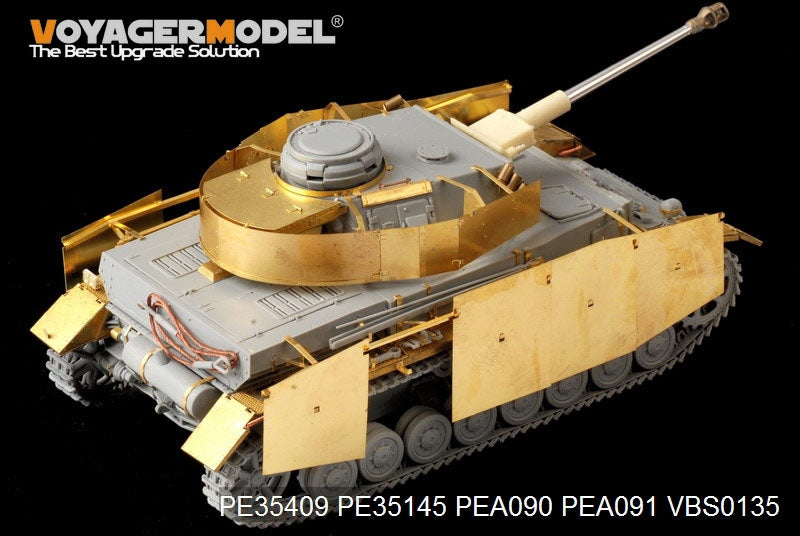 Voyager Model PE35409 WWII German Pz.Kpfw.IV Ausf.G basic w/smoke discharger For DRAGON 1/35 – image 3