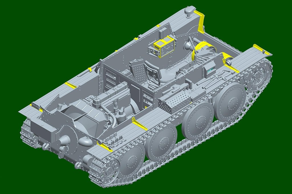 Hobby Boss 82603 38(t) tank E/F type 1/16 – image 11