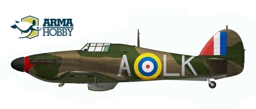 Arma Hobby 70023 Hurricane Mk I - Battle of Britain - Limited Edition 1/72 – zdjęcie 2