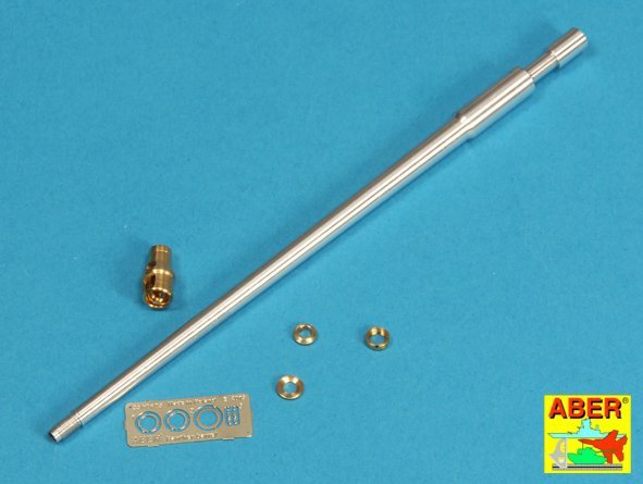 Aber 35L-036n German 7.5cmKwK42L/70 gun barrel with muzzle brake for Panther Ausf. G Late (1/35)