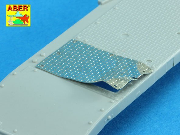 Aber 16099 WWII German pattern treadplate (Trumpeter Pz. IV) 1/16 – zdjęcie 5