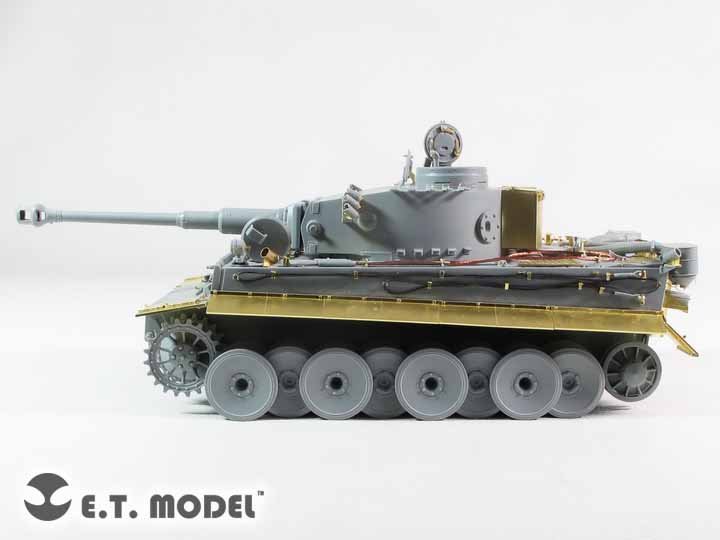 ET Model EA35-109 WWII German TIGER I Fender &amp;amp; Side Skirts (Early Production) For DRAGON Smart Kit 1/35 – image 5