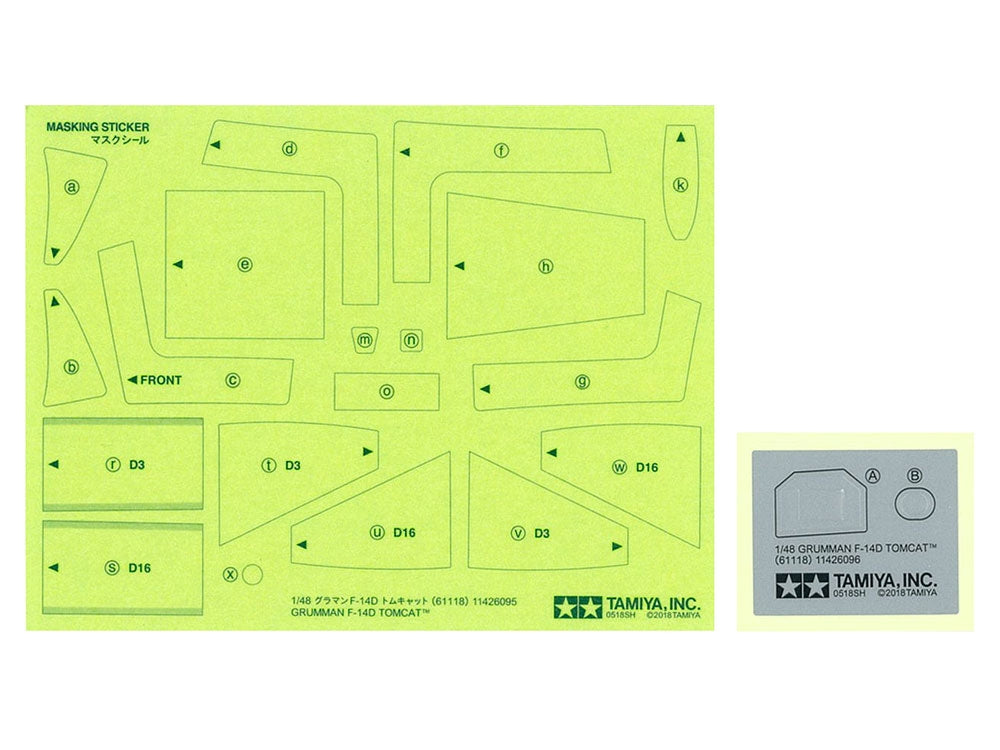 Tamiya 61118 Grumman F-14D Tomcat 1/48 – zdjęcie 22