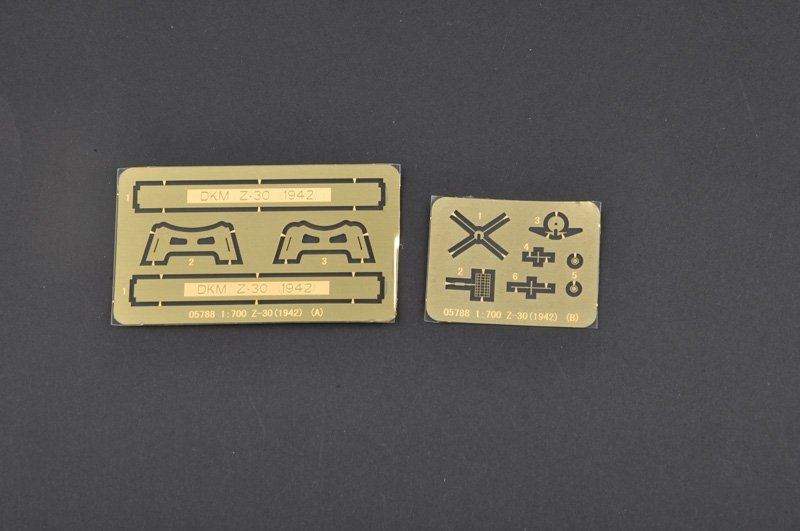 Trumpeter 05788 German Zerstorer Z-30 1942 1/700 – immagine 4