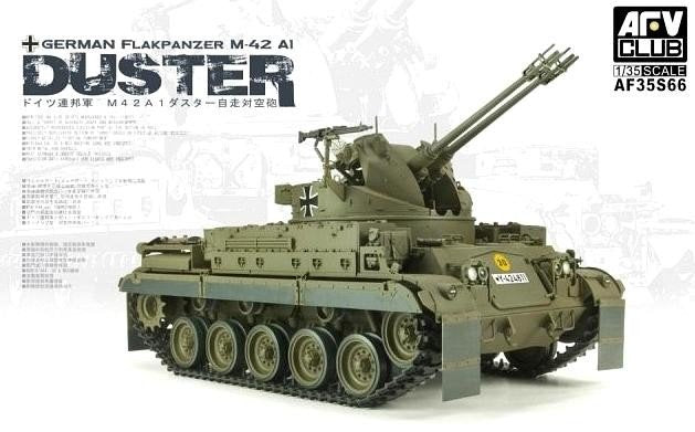 AFV Club 35S66 German Flakpanzer M-42 A1 Duster 1/35