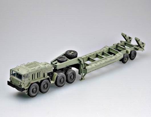 Trumpeter 00211 MAZ-537G intermediate type with MAZ/ChMZAP 5247G semi-trailer 1/35 – image 3