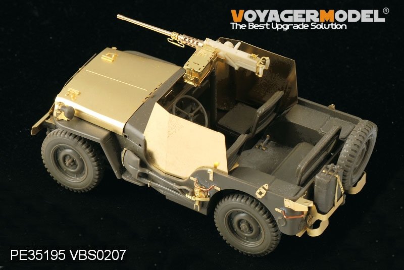 Voyager Model PE35195 WWII US Jeep Willys MB w/Add Amour for TAMIYA 35219 1/35 – image 7