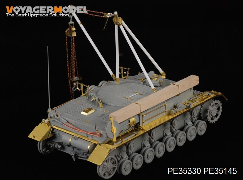 Voyager Model PE35330 WWII German Bergepanzer IV Ausf J For DRAGON 6438 1/35 – zdjęcie 4