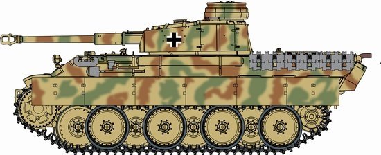 Dragon 7508 Berge-Panther mit Pz.Kpfw.IV Turm 1/72 – zdjęcie 4