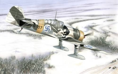 Specjal Hobby 48073 Fokker D.XXI 4. Sarja With Wasp Junior Engine 1/48