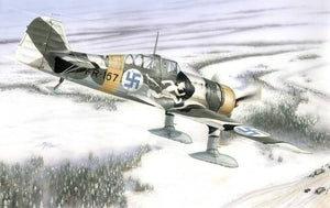 Specjal Hobby 48073 Fokker D.XXI 4. Sarja With Wasp Junior Engine 1/48