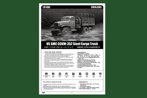 Hobby Boss 83831 US GMC CCKW-352 Steel Cargo Truck 1/35 – zdjęcie 3
