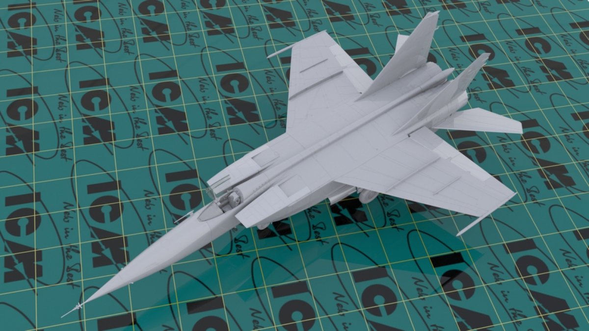 ICM 48904 MiG-25 RBF, Soviet Reconnaissance Plane 1/48 – image 2
