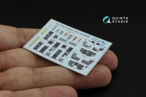 Quinta Studio QD48210 F-5F-2 3D-Printed &amp;amp; colored Interior on decal paper (AFV club) 1/48 – image 3