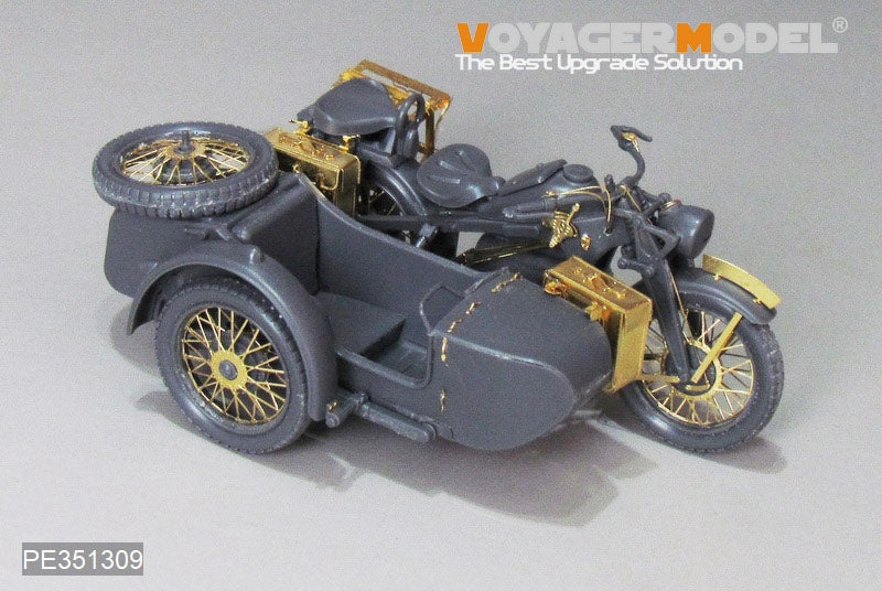 Voyager Model PE351309 WWII German Zundapp Moto KS600 Upgrade Set For TAMIYA 35384 1/35 – zdjęcie 4
