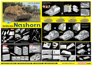 Dragon 6459 Sd.Kfz.164 Nashorn (4 in 1) 1/35 – zdjęcie 2