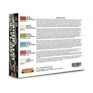 Lifecolor CS22 Acrylic paint set Axis interior tanks 6x22ml – image 2