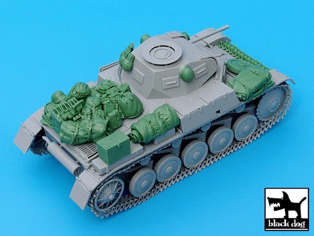 Black Dog T35032 Pz.Kpfw. II Ausf C accessories set 1/35 – zdjęcie 4
