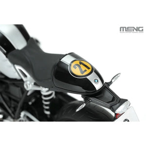 Meng Model MT-003u BMW R nineT Option 719 Black Storm Metallic Vintage Pre-colored Edition 1/9 – image 5
