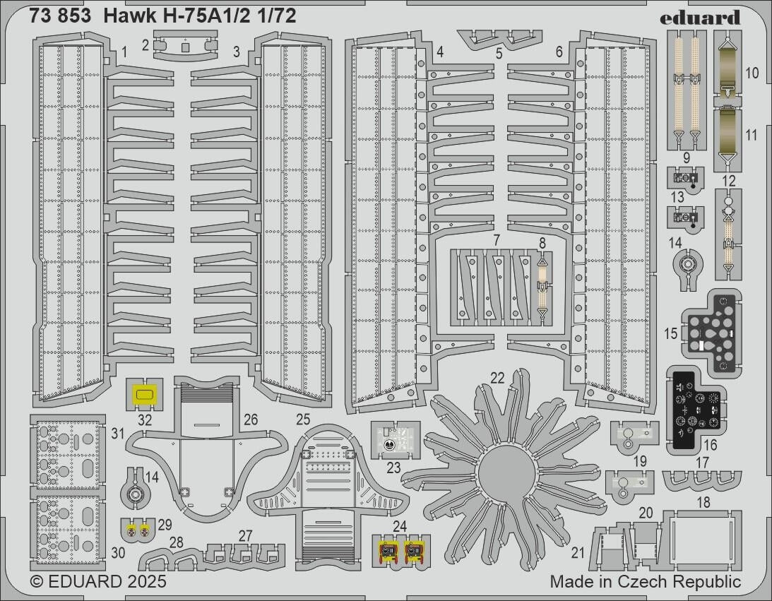 Eduard 73853 Hawk H-75A1/2 ARMA HOBBY 1/72