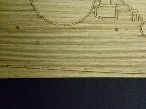 Pontos 35001WD1 IJN Yamato Wooden Deck set 1945 1/350 – image 2