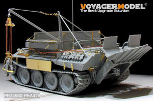 Voyager Model PE35980 WWII German Bergepanther Ausf.A (Late type,Panther G tool holders) Basic For TAKOM 2101 1/35 – imagen 5