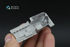 Quinta Studio QDS-48597 F-15A/F-15C Early/F-15J Early 3D-Printed &amp;amp; coloured Interior on decal paper (Hasegawa) (Small version) 1/48 – zdjęcie 6