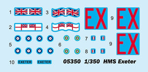 Trumpeter 05350 HMS Exeter 1/350 – zdjęcie 3