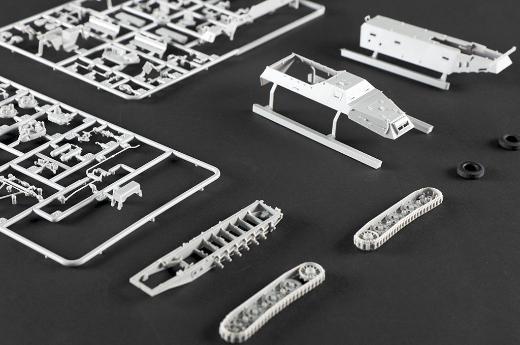 Trumpeter 07404 Sd.Kfz.8 Gepanzerter Zugkraftwagen 12t 1/72 – zdjęcie 18