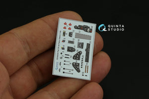 Quinta Studio QD48230 Fiat CR.42 3D-Printed &amp;amp; coloured Interior on decal paper (Italeri) 1/48 – zdjęcie 5