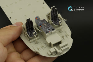 Quinta Studio QD+35108 MH-60L 3D-Printed &amp;amp; coloured Interior on decal paper (Kitty Hawk) (with 3D-printed resin parts) 1/35 – zdjęcie 10