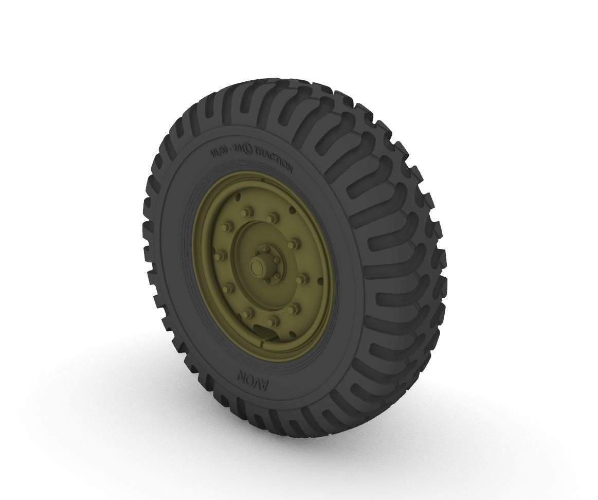 Panzer Art RE35-684 Leyland “Retriever” Road wheels (AVON) 1/35 – zdjęcie 2