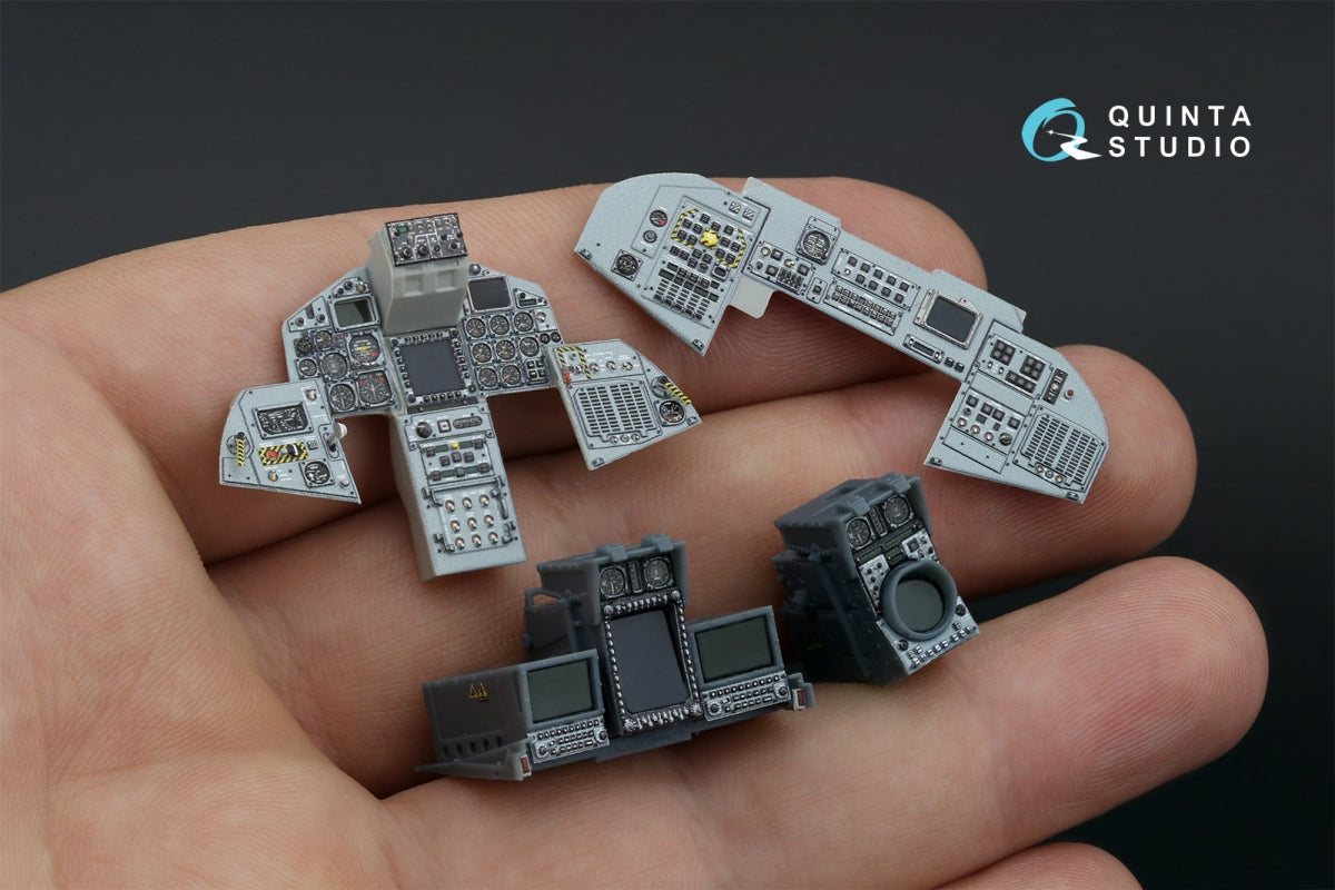 Quinta Studio QDS+32228 Tornado Gr.4 3D-Printed &amp;amp; coloured Interior on decal paper (Italeri) (Small version) (with 3D-printed resin parts) 1/32 – zdjęcie 12