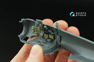 Quinta Studio QD48492 A6M2 Zero Mitsubishi Production 3D-Printed coloured Interior on decal paper (Eduard) 1/48 – zdjęcie 10