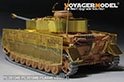 Voyager Model PEA446 WWII German Pz.Kpfw.IV Ausf.J &amp;quot;Thoma shields&amp;quot; wire mesh schürzen（Last Production）(For RFM 5033) 1/35 – zdjęcie 3