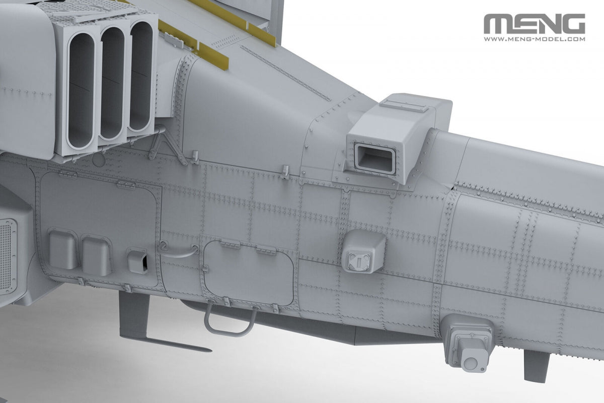 Meng Model QS-005 AH-64 D Saraf - Heavy Attack Helicopter (Israeli Air Force) 1/35 – image 13