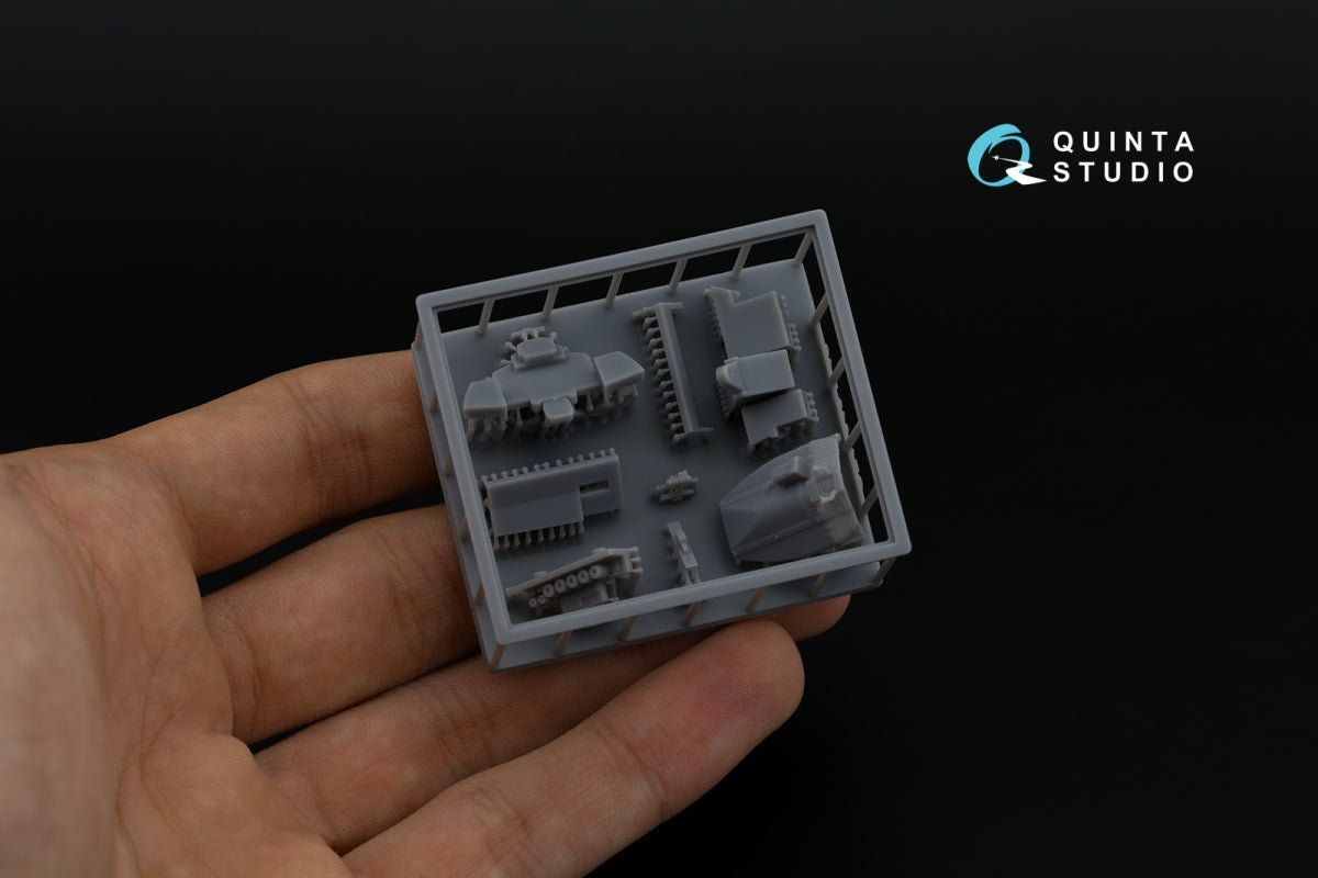 Quinta Studio QDS+48490 F-4S Phantom II 3D-Printed &amp;amp; coloured Interior on decal paper (Academy) (Small version) (with 3D-printed resin parts) 1/48 – zdjęcie 4