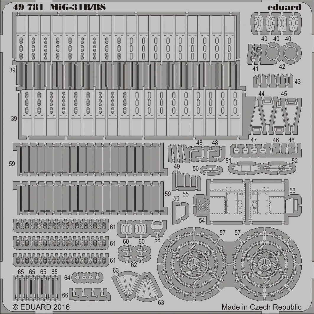 Eduard 49781 MiG-31B/ BS 1/48 AMK – zdjęcie 2