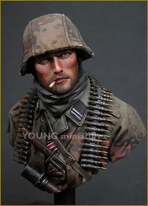 Young Miniatures YM1804 German Waffen SS Ardennes 1944 1/10 – zdjęcie 4