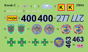 ICM 35016 Kozak-2 State Border Guard Service of Ukraine 1/35 – zdjęcie 12